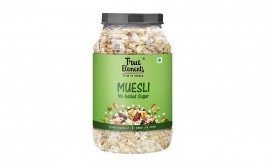 True Elements Muesli No Added Sugar   Plastic Jar  1 kilogram